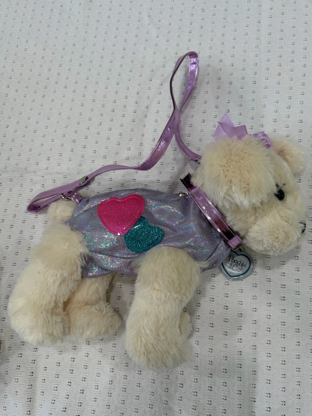 Plush Dog Purse